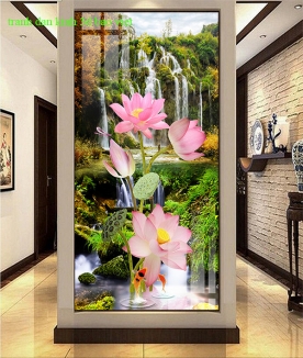 3d double-sided glass painting k470
