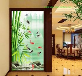3d double-sided glass painting k474