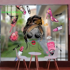 Decal dán kính 3d cao cấp trong suốt se125