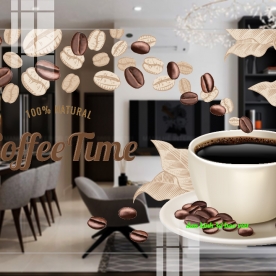 Decal dán kính cao cấp 3d trong suốt se165