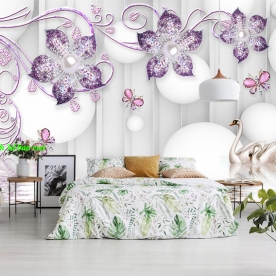 Giấy dán tường phòng ngủ 3d n2004-224