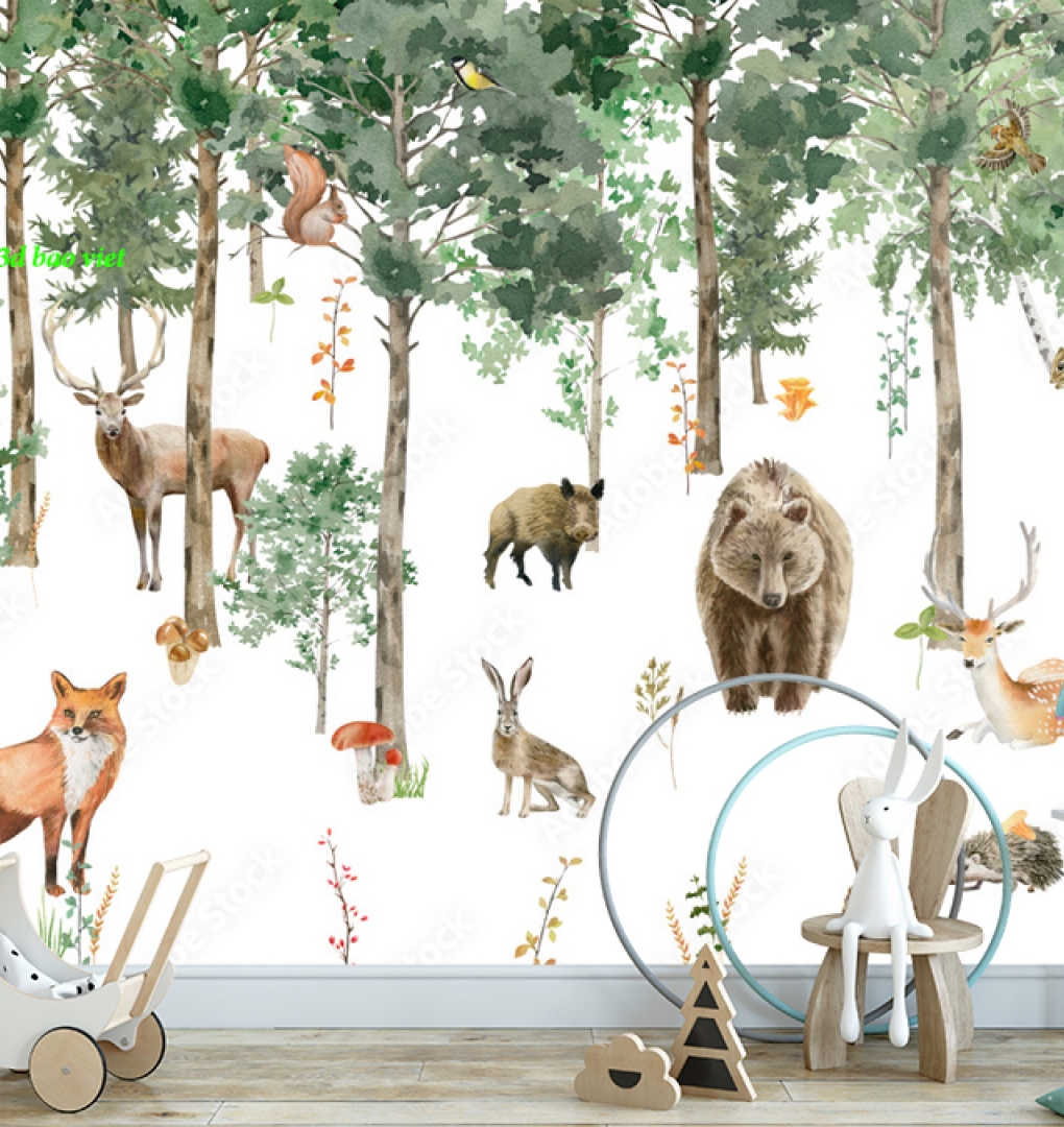 Giấy dán tường trẻ em n2004-117