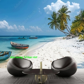 Tranh dán tường phong cảnh biển n2004-251
