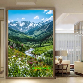 Giấy dán tường phòng khách k604