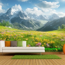 Tranh dán tường sông núi n2005-236