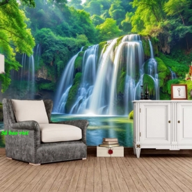 Tranh dán tường thác nước n2005-235