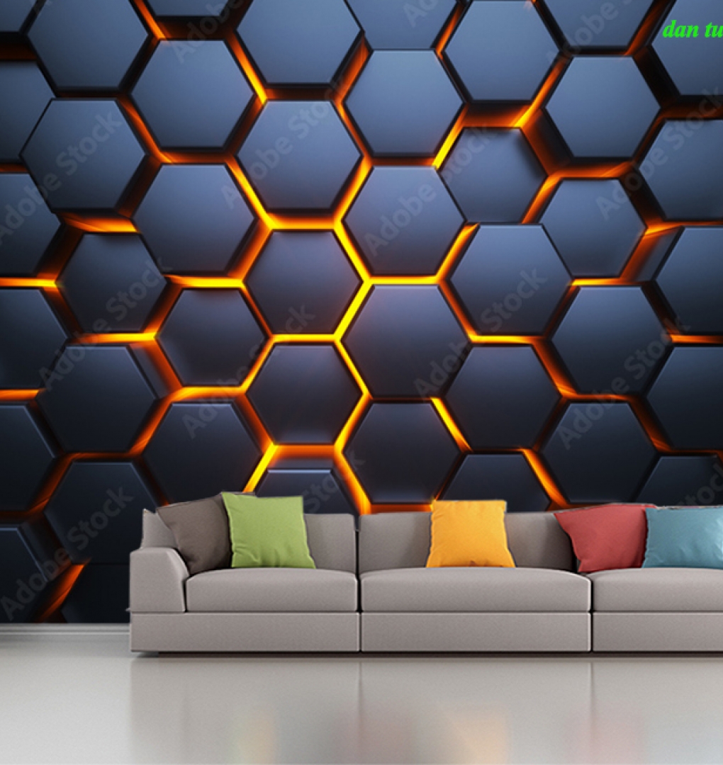Giấy dán tường 3d n2026-181