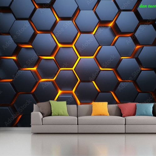 Giấy dán tường 3d n2026-181
