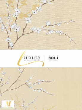 Giấy dán tường hàn quốc luxury 5001-1