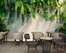 Tranh dán tường cho quán cafe 3d n2026-159