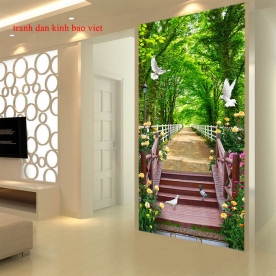 3d glass painting k397