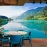 River and mountain wall murals m109
