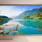 River and mountain wall murals m109
