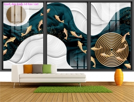 3d wallpaper with double sided glass 240