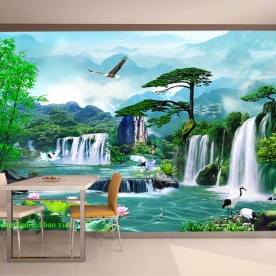 3d living room wallpaper ft148