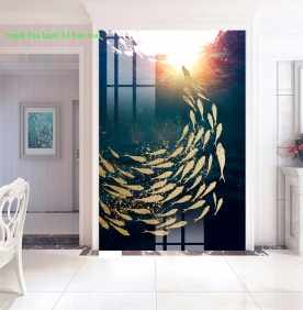 3d double-sided glass painting k485