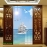 3d double-sided glass painting k488