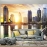 3d city scene mural fm571