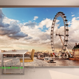 Cityscape mural fm570