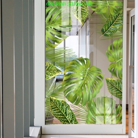 Decal dán kính cao cấp 3d trong suốt se131