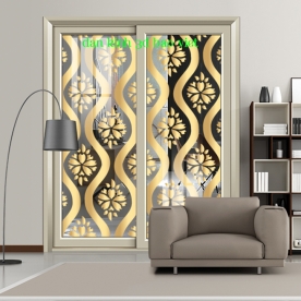 Decal dán kính nghệ thuật glass092