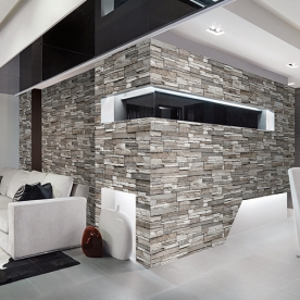 Giấy dán tường hàn quốc giả giả đá 85024-2