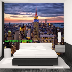 Giấy dán tường phòng ngủ fm590