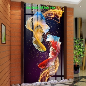 Tranh dán kính dán tường 3d n2003-139