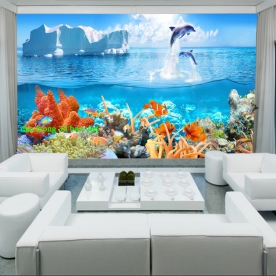 Tranh dán tường cảnh biển đẹp n2003-146