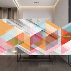 Decal dán kính cao cấp 3d cho văn phòng se170