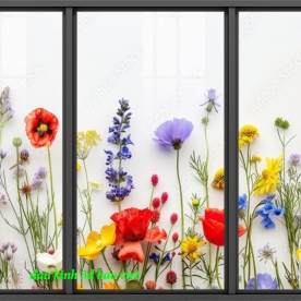 Tranh dán kính 3d 2 mặt n2004-270