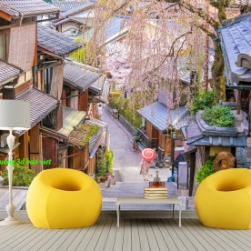 Tranh dán tường cảnh thành phố Nhật n2004-281