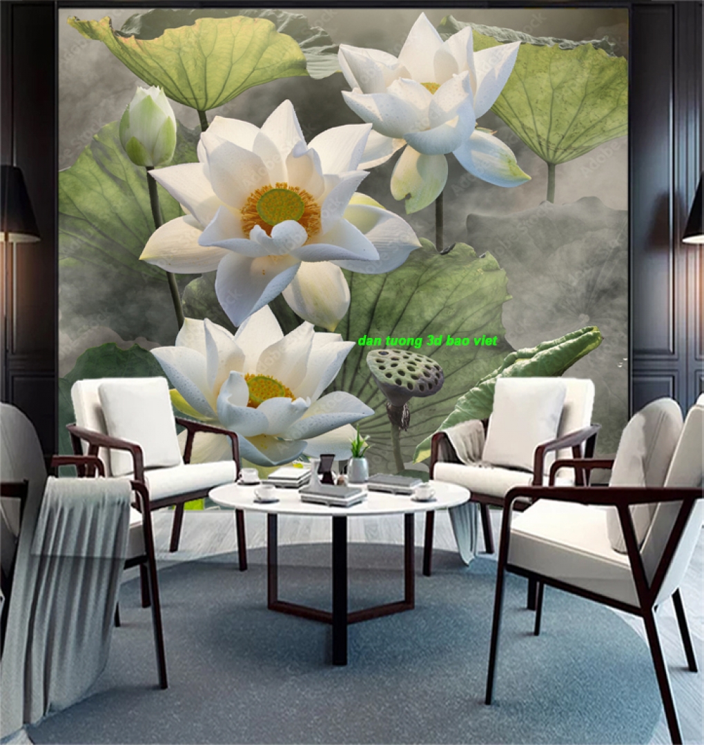 Giấy dán tường phòng khách n2005-267