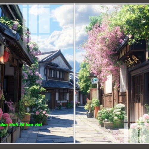 Tranh dán kính 3d 2 mặt n2005-268