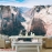 Murals of mountain river landscape m093