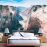 Murals of mountain river landscape m093