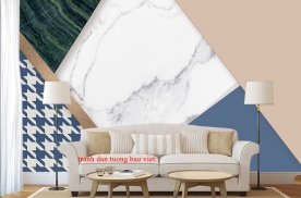 Wallpaper living room h347