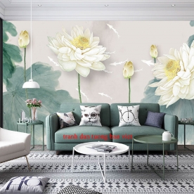 Wallpaper living room h349