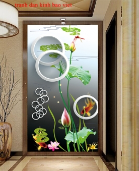 3d glass painting k404