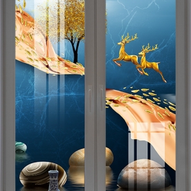 Beautiful glass stickers k408