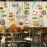 Wall murals for the restaurant fm549
