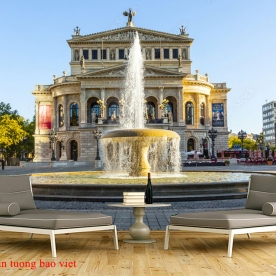 City landscape mural me225