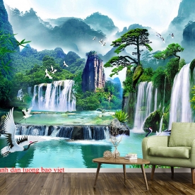 Feng shui wall paintings ft144