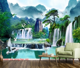 Feng shui wall paintings ft144