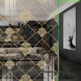 3d art glass decal sticker glass061