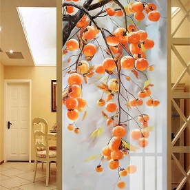 Beautiful 2 sided 3d glass stickers k506