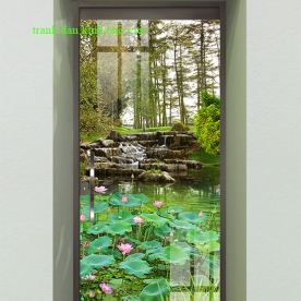 3d double-sided glass painting k494