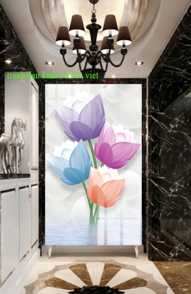 3d double-sided glass painting k499