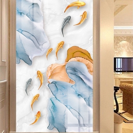 3d double-sided glass decal k500