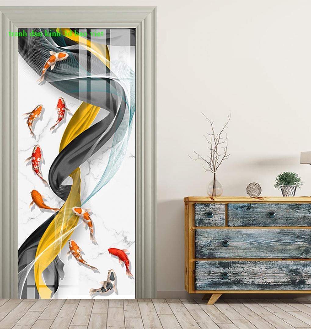 2 sided 3d glass painting k501